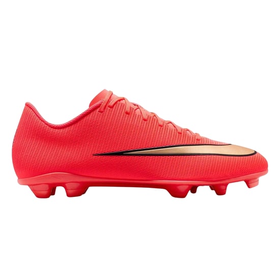 Nike Mens Mercurial Vapor Club 17 Cleated Firm Ground Football Boots (Red/Gold) - Image 1