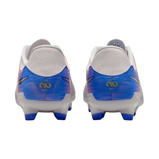 Nike Unisex voetbalschoenen voor volwassenen: Tiempo Legend 10, van leer, voor harde ondergrond (Grijs/Blauw) - Image 2