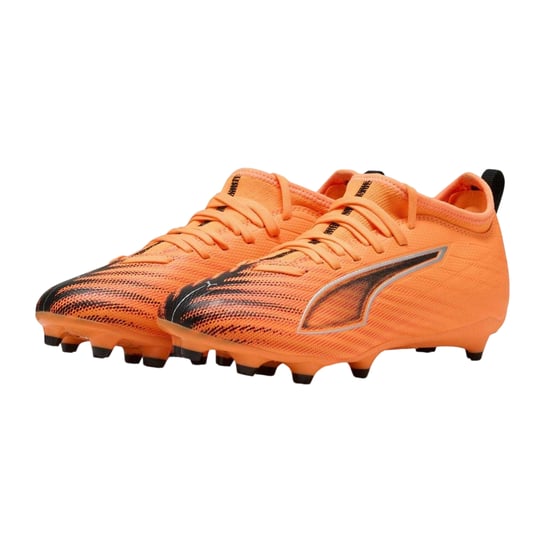 Puma Ultra 6 voetbalschoenen voor kinderen, voor wedstrijden op een harde ondergrond (Rood, Zwart) - Image 4