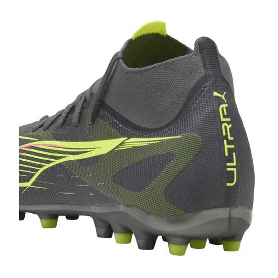 Puma Mens Ultra 5 Match+ Firm Ground Football Boots (Matted Silver) - Image 2
