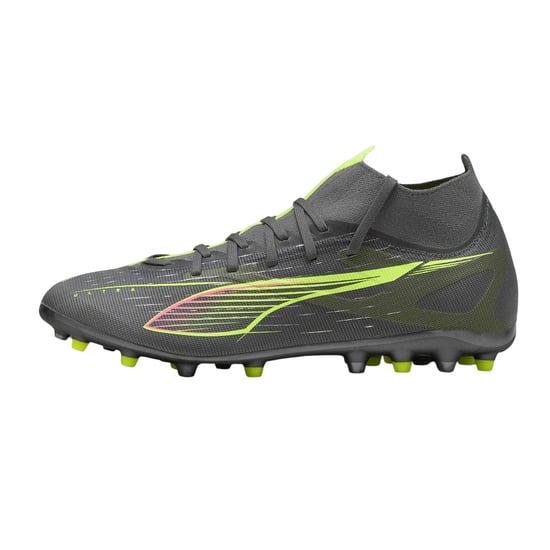 Puma Mens Ultra 5 Match+ Firm Ground Football Boots (Matted Silver) - Image 3