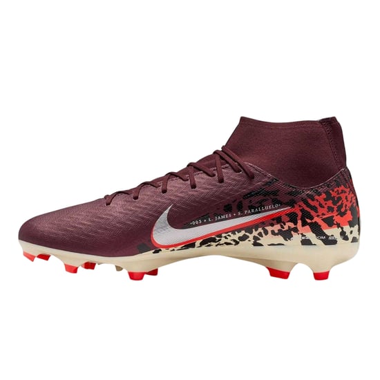 Nike Unisex Zoom Mercurial Superfly 10 Academy voetbalschoenen voor volwassenen, voor harde ondergrond (Karmijnrood) - Image 2