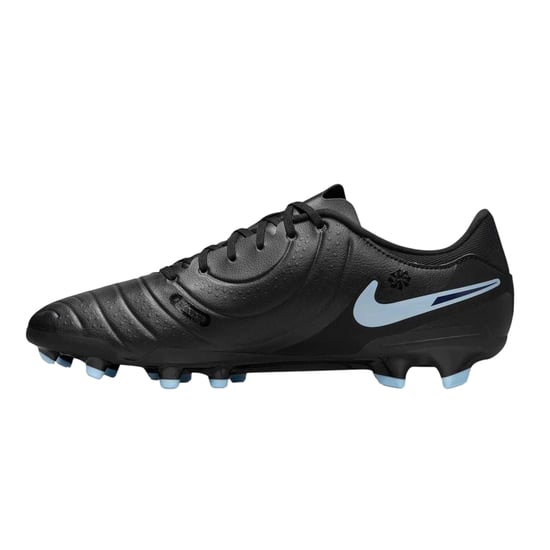 Nike Unisex voetbalschoenen voor volwassenen: Tiempo Legend 10, van leer, voor harde ondergrond (Zwart) - Image 3