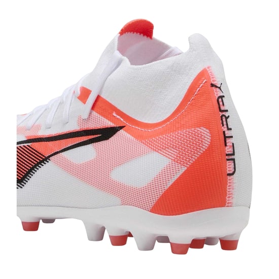Puma Mens Ultra 5 Match+ Firm Ground Football Boots (Puma White) - Image 2