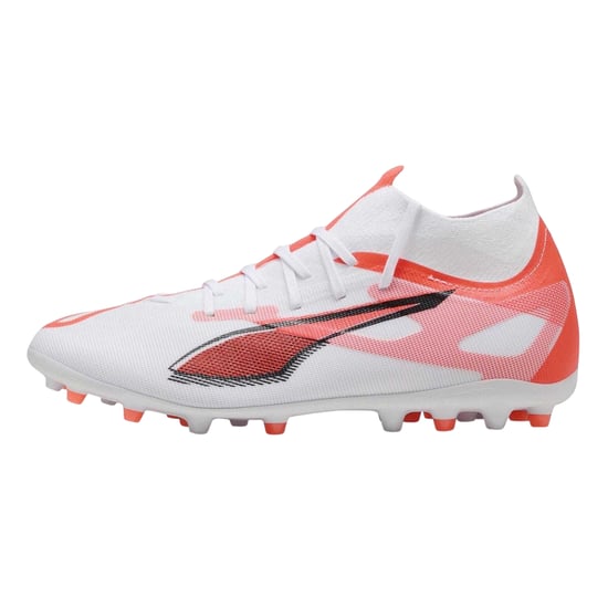 Puma Mens Ultra 5 Match+ Firm Ground Football Boots (Puma White) - Image 3