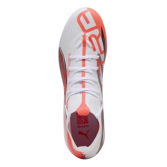 Puma Mens Ultra 5 Match+ Firm Ground Football Boots (Puma White) - Image 4