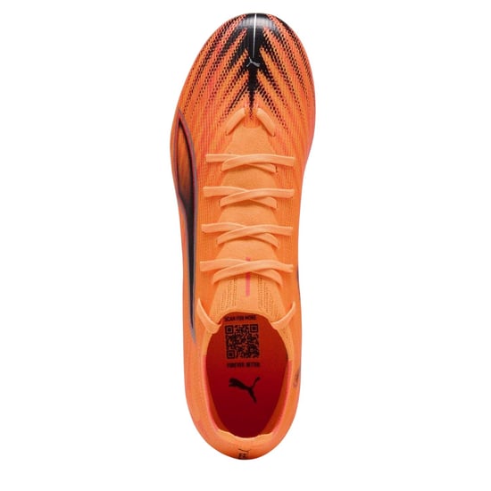 Puma Mens Ultra 6 Match Firm Ground Football Boots (Orange/Black) - Image 3