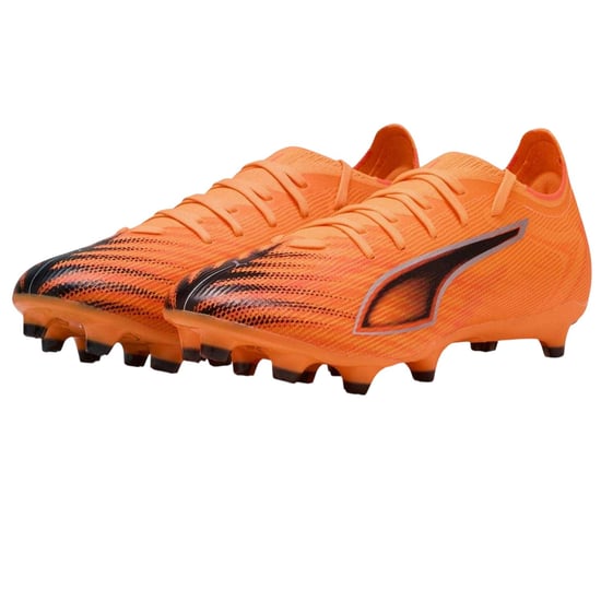 Puma Mens Ultra 6 Match Firm Ground Football Boots (Orange/Black) - Image 4