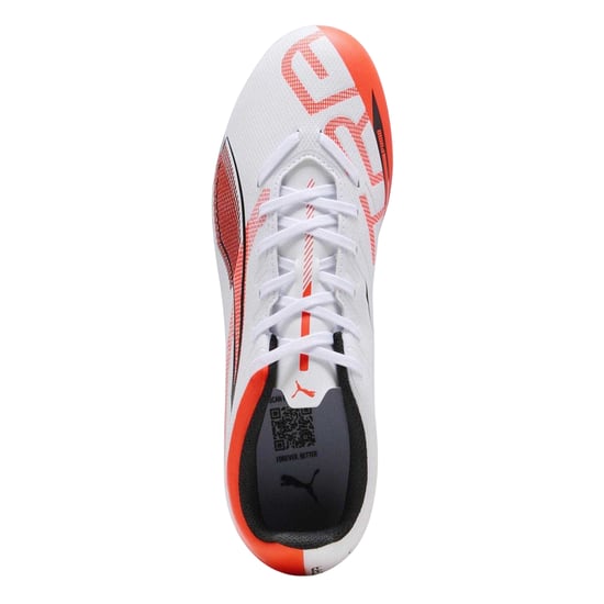 Puma Mens Ultra 5 Play Firm Ground Football Boots (Puma White) - Image 4
