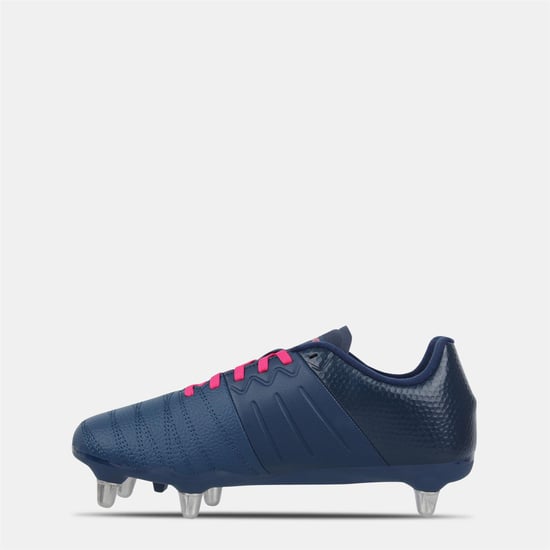 KooGa Synthetische rugbyschoenen voor kinderen (Marine / Roze) - Image 2