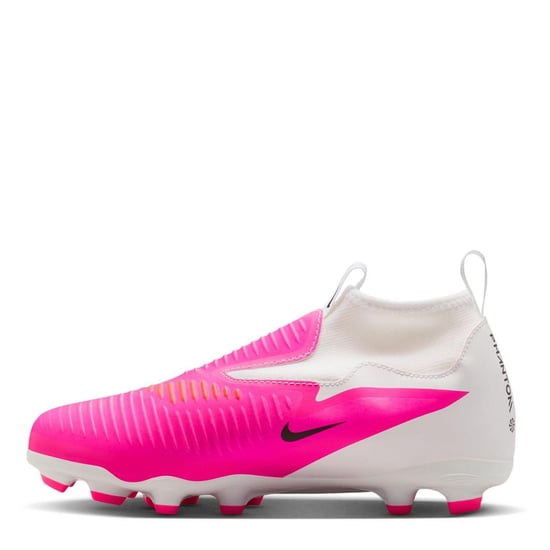 Nike Voetbalschoenen voor kinderen/jeugd – Academy-serie voor harde ondergrond (Wit/Roze) - Image 2