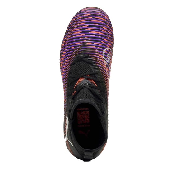 Puma Future 8 fotbollsskor för barn med syntetiskt underlag (8 matcher) (Svart/lila) - Image 3