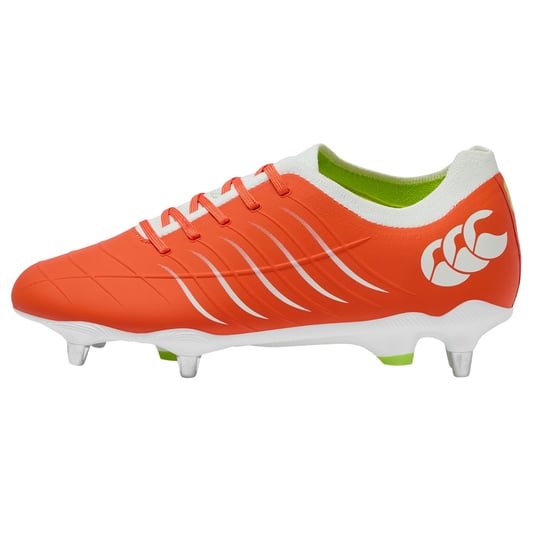 Canterbury Mens Pro Soft Ground Rugby Boots (Tangerine) - Image 2