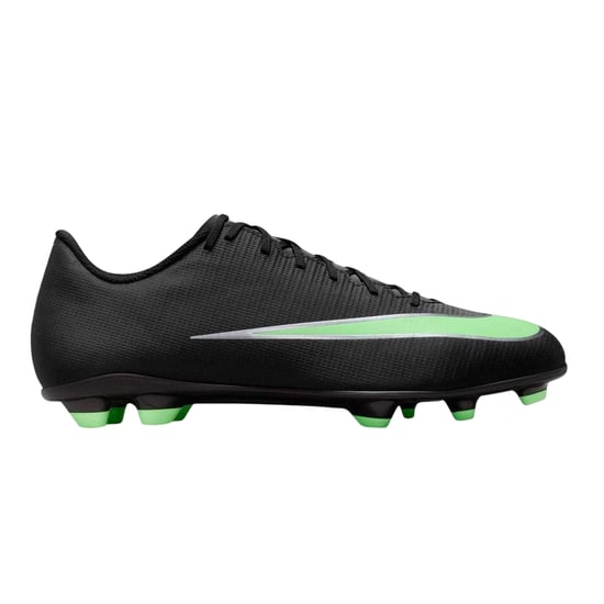 Nike Mens Mercurial Vapor Club 17 Cleated Firm Ground Football Boots (Black/Green) - Image 1