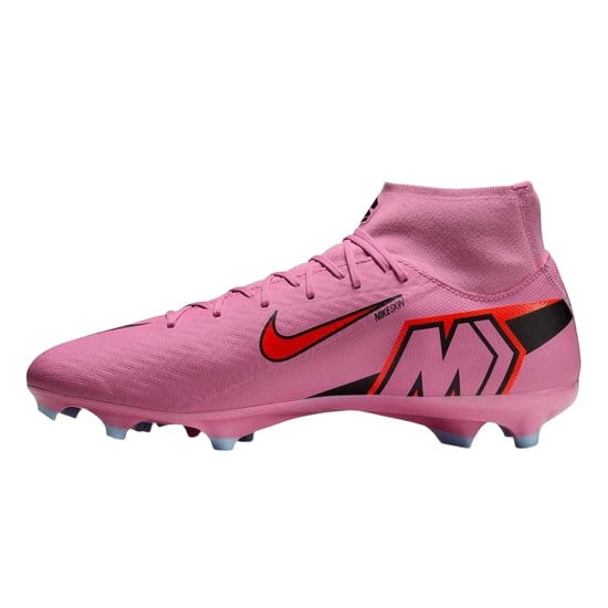 Nike Unisex Zoom Mercurial Superfly 10 Academy voetbalschoenen voor volwassenen, voor harde ondergrond (Roze/Zwart) - Image 2