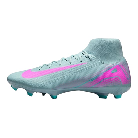 Nike Unisex Zoom Mercurial Superfly 10 Academy voetbalschoenen voor volwassenen, voor harde ondergrond (GRIJS/PINK) - Image 2