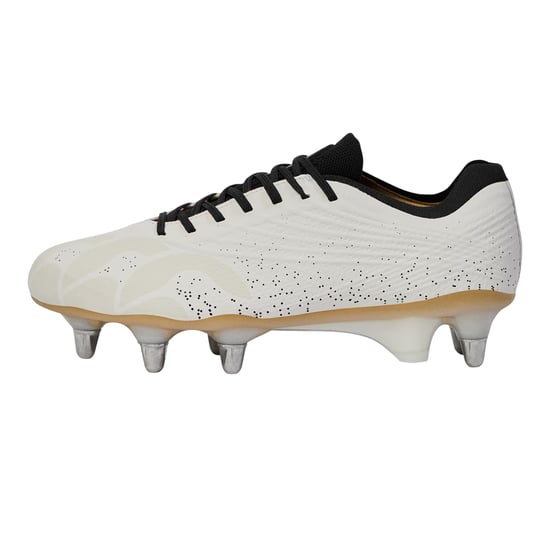 Canterbury Mens Pro Soft Ground Rugby Boots (White) - Image 2