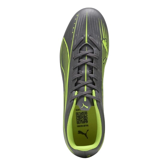 Puma Mens Ultra 5 Play Firm Ground Football Boots (Matted Silver) - Image 4