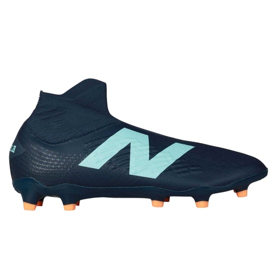 New Balance Mens Tekela Laceless Firm Ground Football Boots (Navy) - Image 1