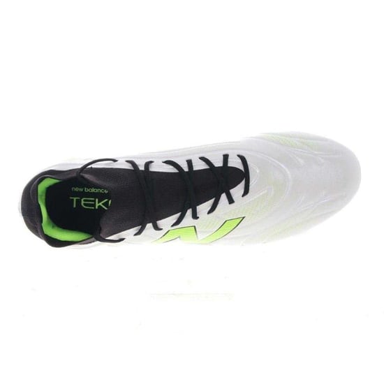 New Balance Tekela Academy voetbalschoenen voor heren, voor harde ondergrond (Wit, Groen) - Image 3