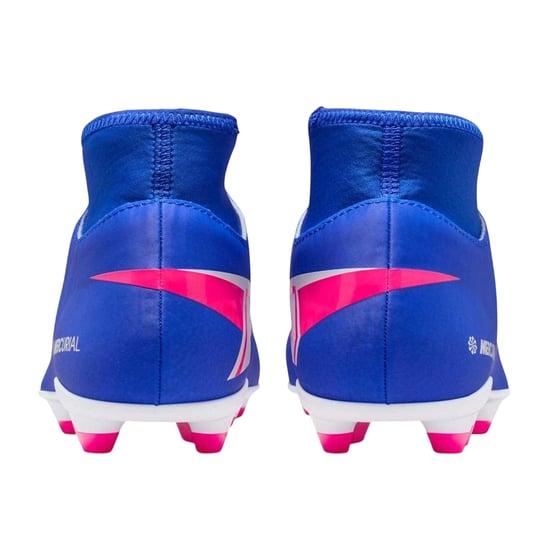 Nike Unisex Adult Mercurial Superfly 10 Club Firm Ground Football Boots (Blue/White/Pink) - Image 2