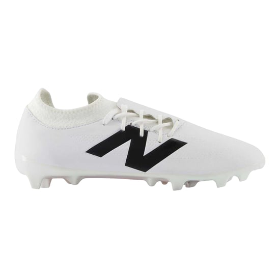 New Balance Mens Tekela Team Firm Ground Football Boots (White/Black) - Image 1