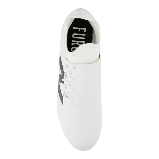 New Balance Mens Tekela Team Firm Ground Football Boots (White/Black) - Image 3