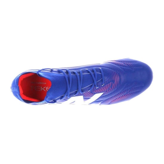 New Balance Tekela Academy voetbalschoenen voor heren, voor harde ondergrond (Blauw/rood) - Image 3