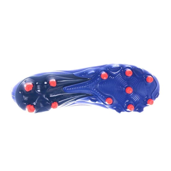New Balance Tekela Academy voetbalschoenen voor heren, voor harde ondergrond (Blauw/rood) - Image 4