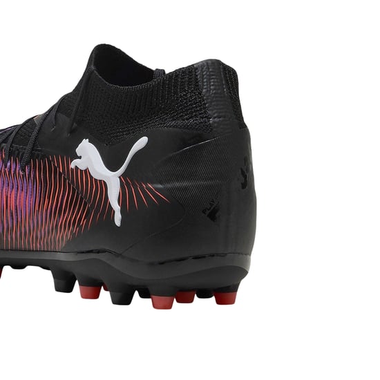 Puma Mens Future 8 Pro Laceless Football Boots (Black/White/Red) - Image 5