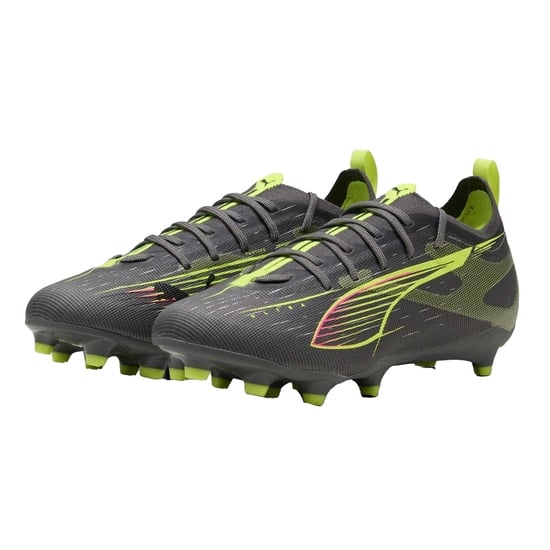 Puma Ultra 5 Pro Stevige Grond Voetbalschoenen voor Kinderen/Kinderen (Zilver) - Image 5