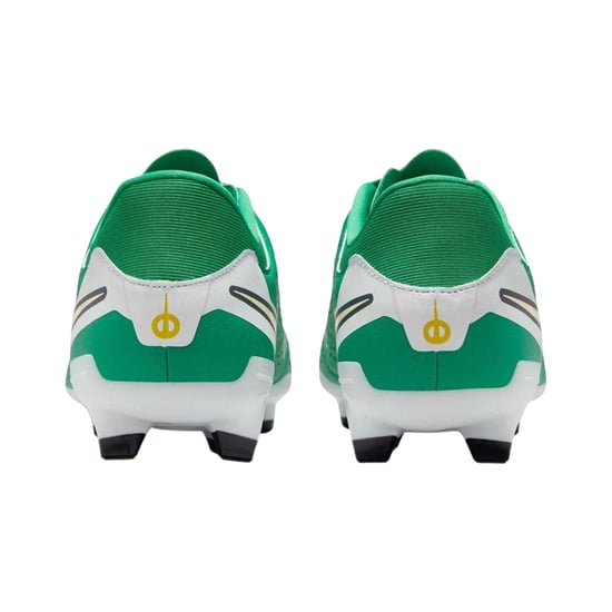 Nike Unisex voetbalschoenen voor volwassenen: Tiempo Legend 10, van leer, voor harde ondergrond (Groen, Zwart) - Image 2