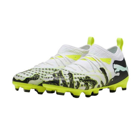 Puma Future 8 fotbollsskor för barn med syntetiskt underlag (8 matcher) (Mint/vit) - Image 5