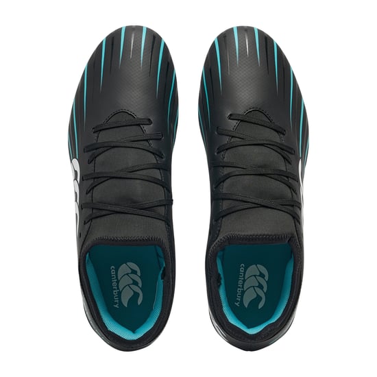 Canterbury Unisex Adult Speed Falcon 2.0 Team Soft Ground Rugby Boots (Black/Green) - Image 4