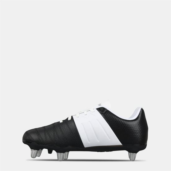 KooGa Synthetische rugbyschoenen voor kinderen (Wit, Zwart) - Image 2