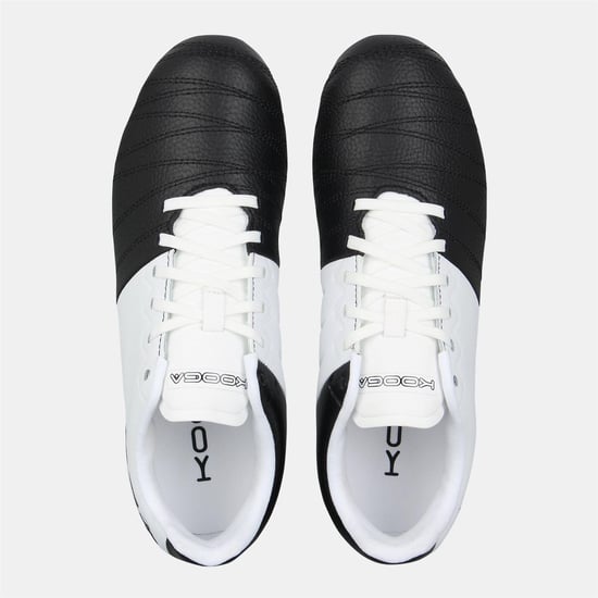 KooGa Synthetische rugbyschoenen voor kinderen (Wit, Zwart) - Image 4
