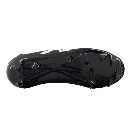 New Balance Childrens/Kids Furon V7+ Dispatch Firm Ground Football Boots (Black/White) - Image 4