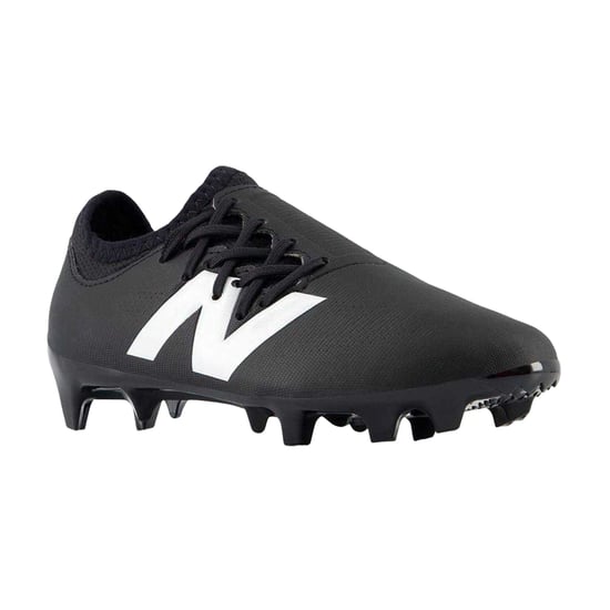 New Balance Childrens/Kids Furon V7+ Dispatch Firm Ground Football Boots (Black/White) - Image 5