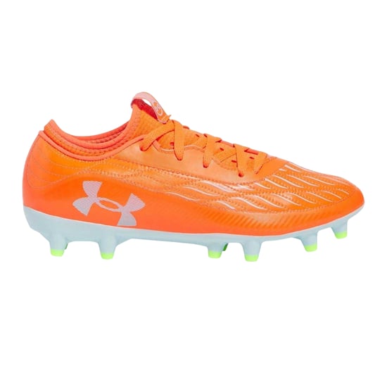 Under Armour Childrens/Kids Magnetico Elite 4 Firm Ground Football Boots (Orange) - Image 1