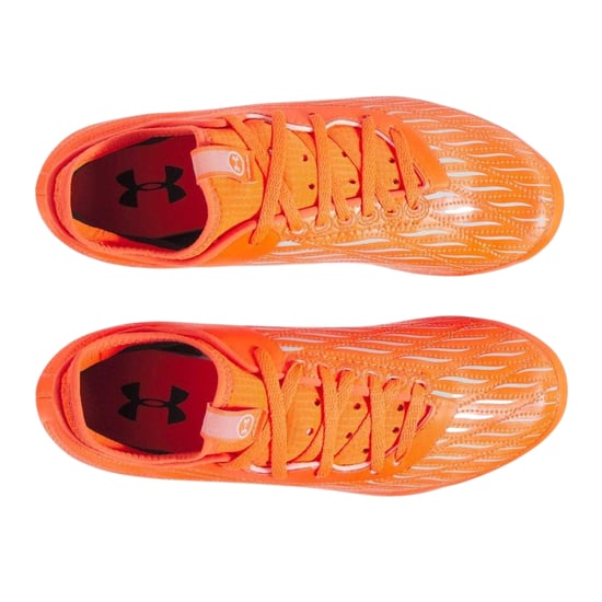 Under Armour Childrens/Kids Magnetico Elite 4 Firm Ground Football Boots (Orange) - Image 3