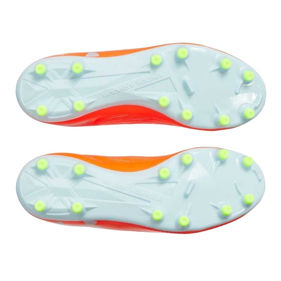 Under Armour Childrens/Kids Magnetico Elite 4 Firm Ground Football Boots (Orange) - Image 4