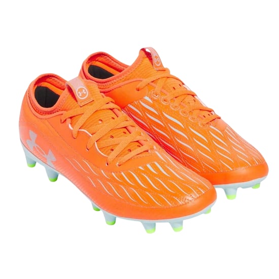 Under Armour Childrens/Kids Magnetico Elite 4 Firm Ground Football Boots (Orange) - Image 5