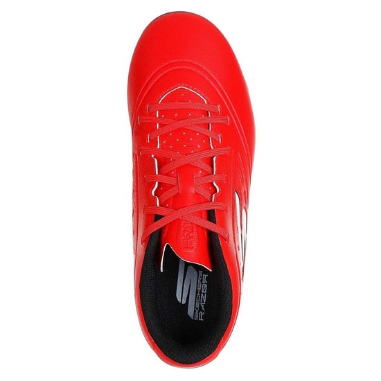 Skechers Razor voetbalschoenen voor kinderen (Firm Ground) (Rood, Zwart) - Image 4