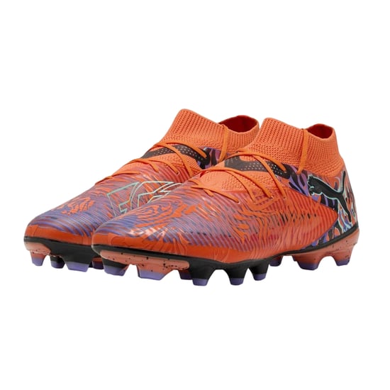 Puma Heren Future 8 Pro Stevige Grond Voetbalschoenen (Oranje) - Image 4