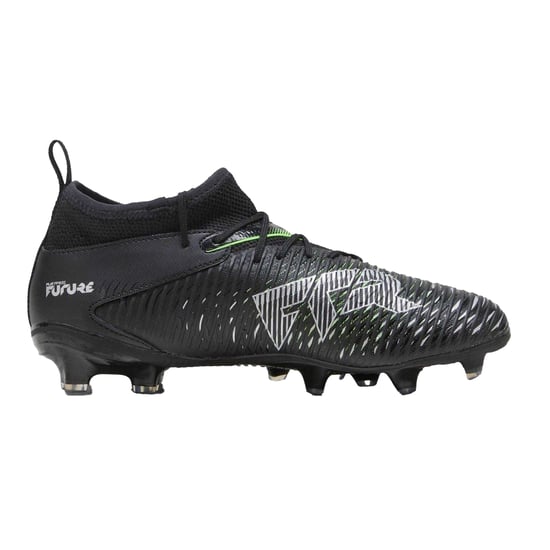 Puma Future 8 fotbollsskor för barn med syntetiskt underlag (8 matcher) (Svart/grön) - Image 1