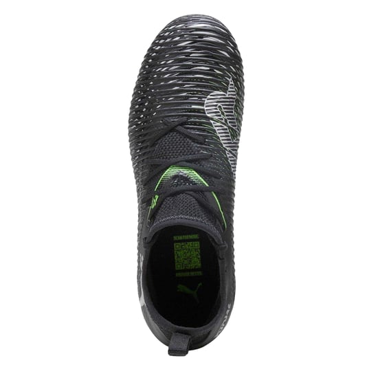 Puma Future 8 fotbollsskor för barn med syntetiskt underlag (8 matcher) (Svart/grön) - Image 3
