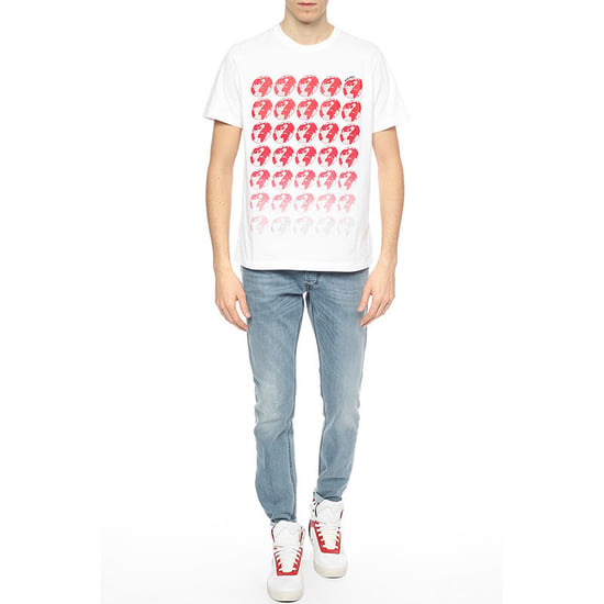 DIESEL T JOE SC Mens T Shirt Crew Neck Regular Slim Fit Casual Summer Cotton Tee - Image 2