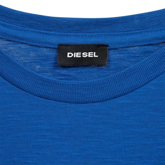 DIESEL T JOE QB Mens T Shirt Slim Fit Crew Neck Printed Casual Summer Cotton Tee - Image 5
