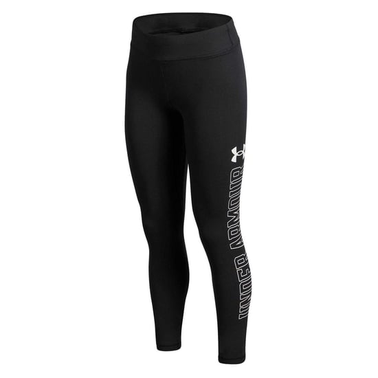 Under Armour Legging met Motion-logo voor meisjes (Zwart) - Image 3