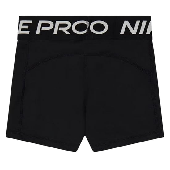 Nike Girls Dri-FIT Compression Shorts (Black/White) - Image 2